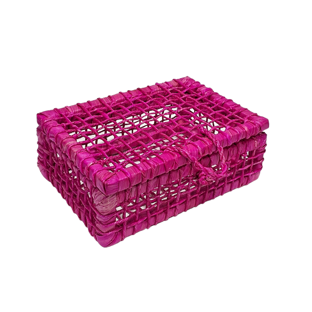 MALETA PP ROSA PALHA ABERTO N.2